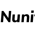 Nunito Sans ExtraBold