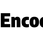 Encode Sans Condensed Black