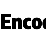 Encode Sans Condensed Black