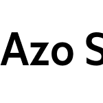Azo Sans 2 Narrow