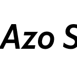 Azo Sans 2 Narrow