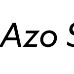 Azo Sans 2