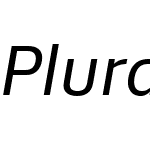 Plural