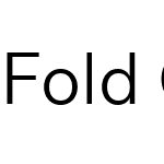 Fold Grotesque Pro