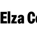 Elza Condensed