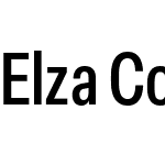 Elza Condensed