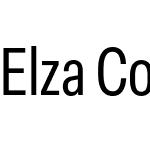 Elza Condensed