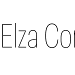 Elza Condensed