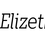 Elizeth Condensed