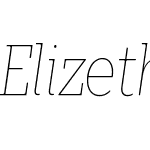 Elizeth Condensed