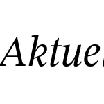 Aktuell