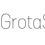 Grota Sans Alt Rd