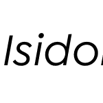 Isidora Sans