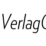 Verlag Condensed