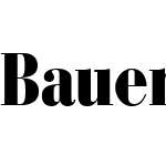 Bauer Bodoni Pro 2