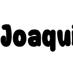 Joaquin Typeface
