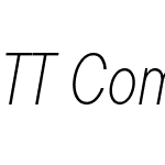 TT Commons Pro Condensed