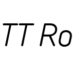 TT Rounds Neue Condensed