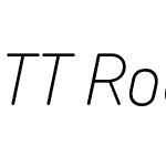 TT Rounds Neue Condensed