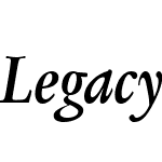 Legacy Serif ITC Pro