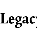 Legacy Serif ITC Pro