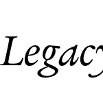 Legacy Serif ITC Std