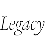 Legacy Serif ITC Std