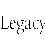 Legacy Serif ITC Std