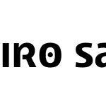 Iro Sans Unicase