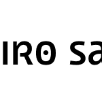 Iro Sans Unicase