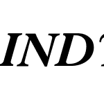 INDY Serif Bold