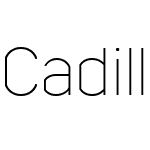 Cadillac Sans