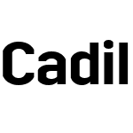 Cadillac Sans