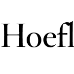 Hoefler Titling