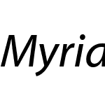 Myriad Web Pro