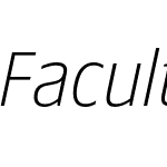Faculty Condensed