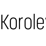 Korolev Condensed Alternates