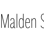 Malden Sans