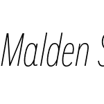 Malden Sans