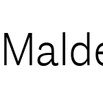 Malden Sans