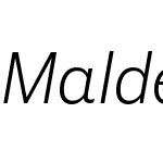 Malden Sans