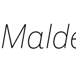 Malden Sans