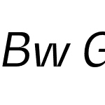 Bw Gradual