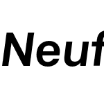 Neufile Grotesk