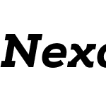 Nexa Slab Heavy Italic