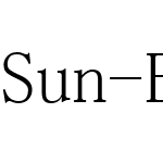 Sun-ExtB