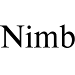 Nimbus Roman D