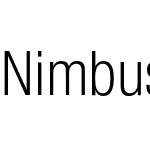 Nimbus Sans Cond D