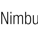 Nimbus Sans Cond L