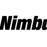 Nimbus Sans Novus Cond